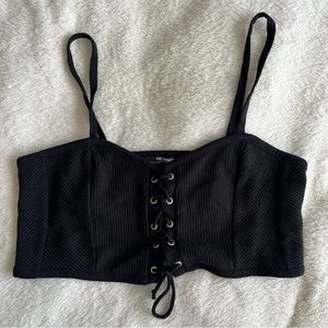 Zara black bandeau